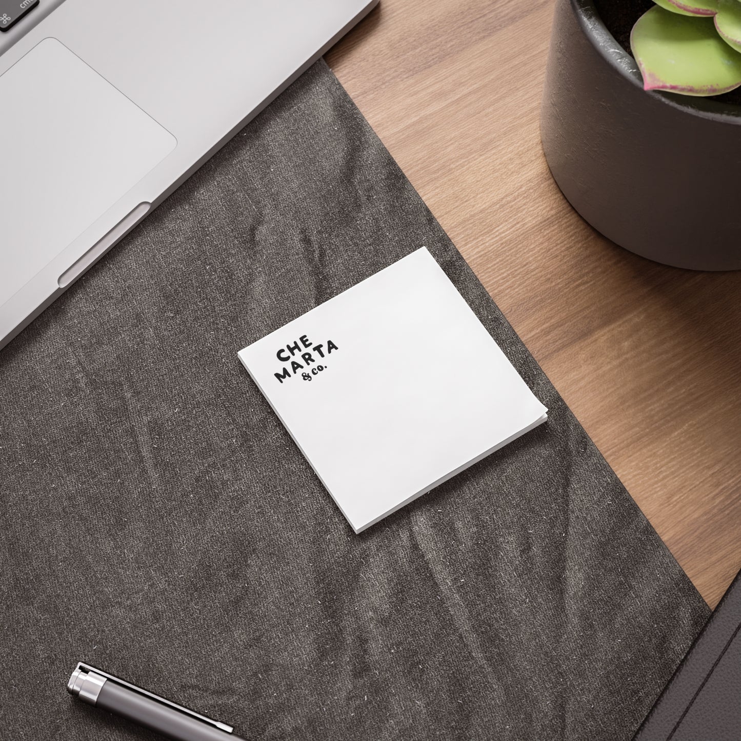 Illustrated Sticky Note Pad — Small Notepad for Everyday Rituals, Desk & Planning