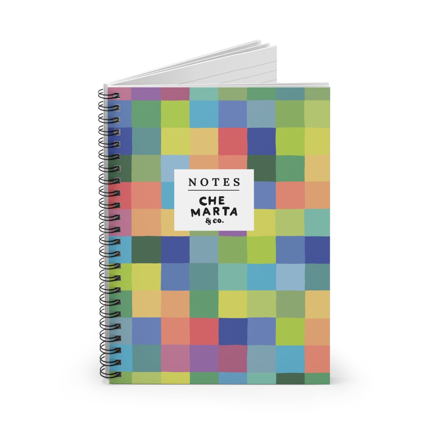 Colorblock Spiral Notebook | Che Marta & Co.