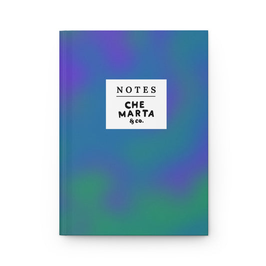 Blue & Green Gradient Hardcover Journal | Che Marta & Co.