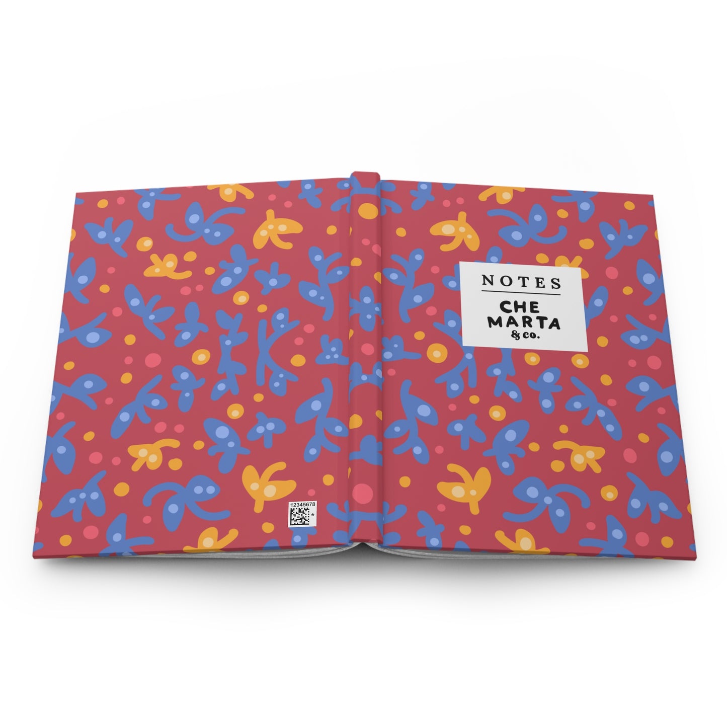 Reddish Hardcover Journal | Che Marta & Co.