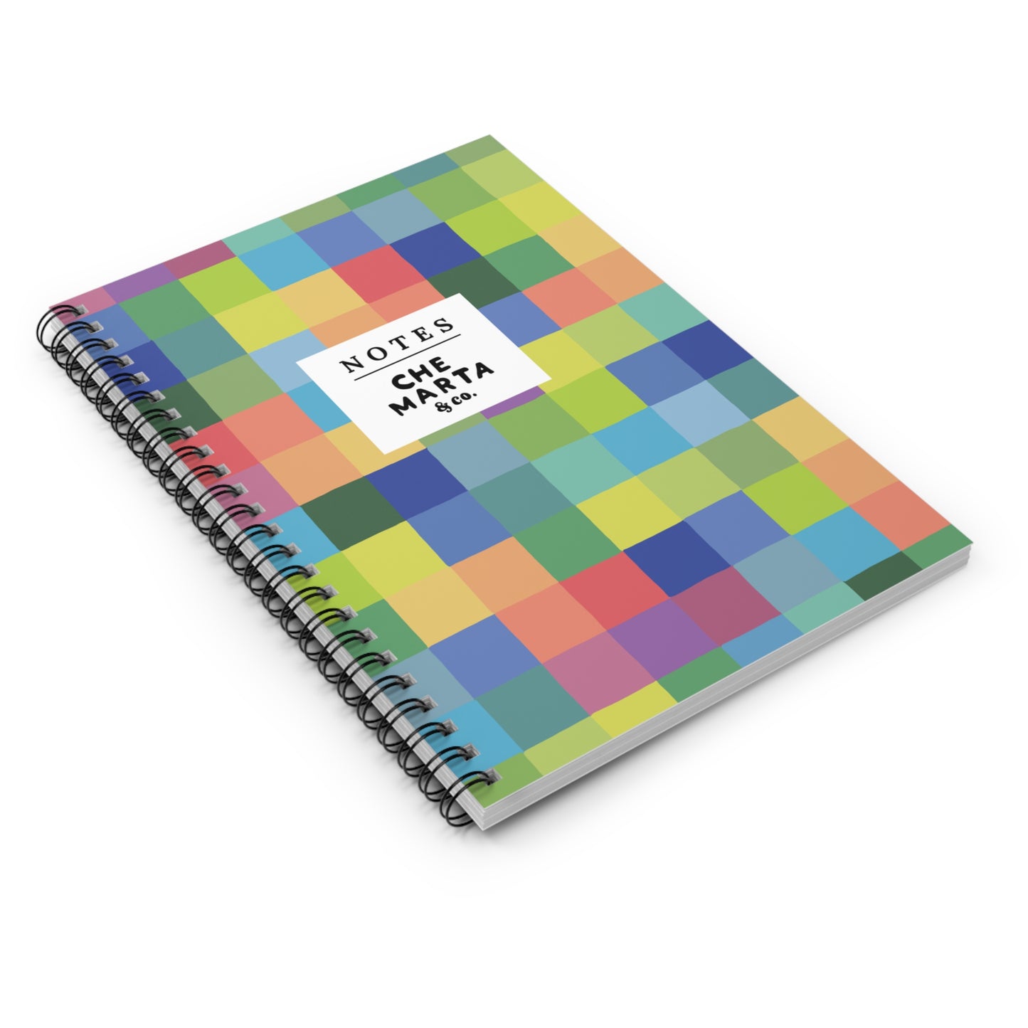 Colorblock Spiral Notebook | Che Marta & Co.