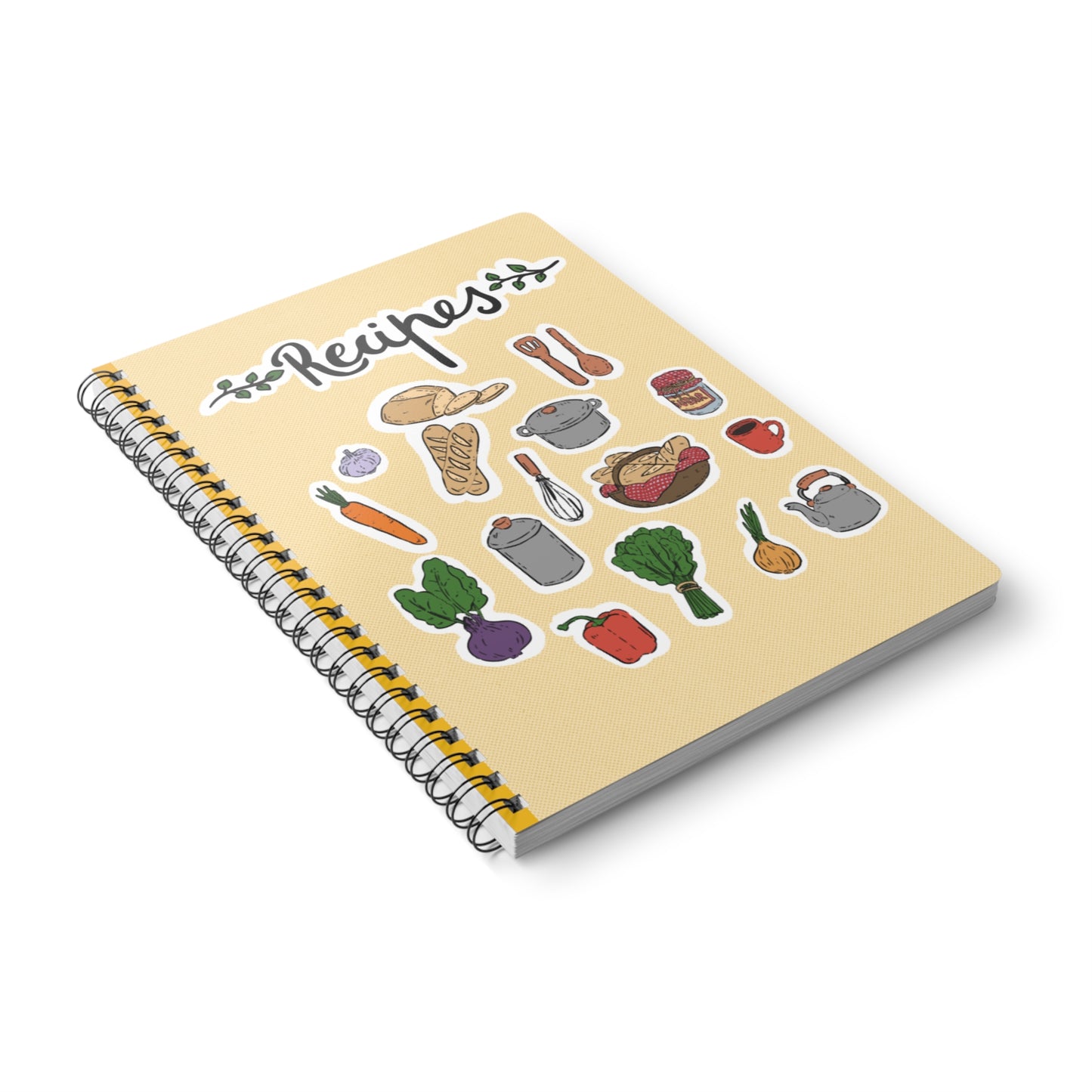 Recipe Notebook A5 – Wire-Bound Softcover Recipe Journal | Che Marta & Co.