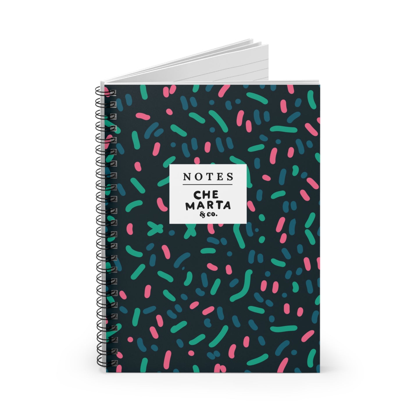 Confetti Spiral Notebook | Che Marta & Co.