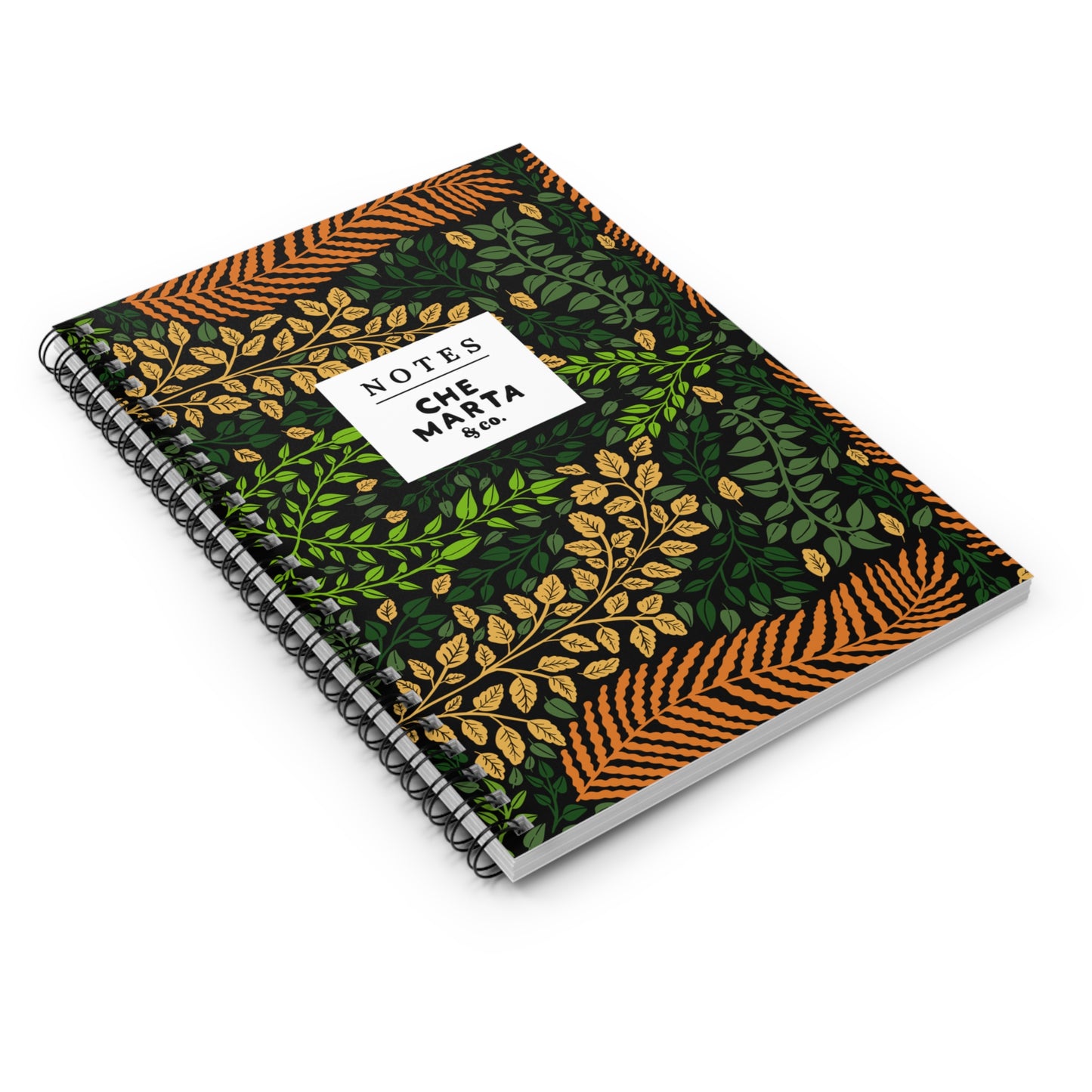 Leaves Spiral Notebook | Che Marta & Co.