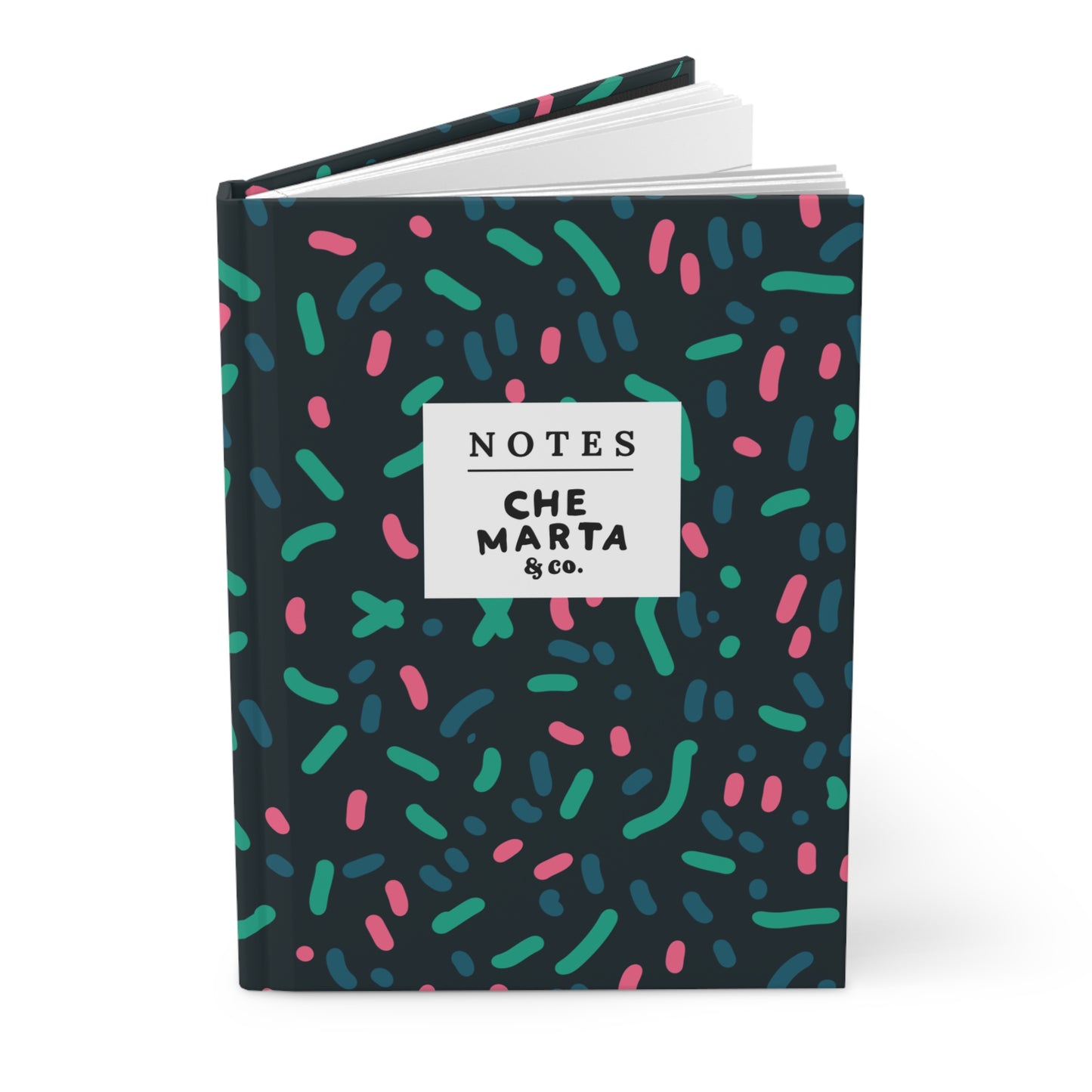 Confetti Pattern Hardcover Journal | Che Marta & Co.