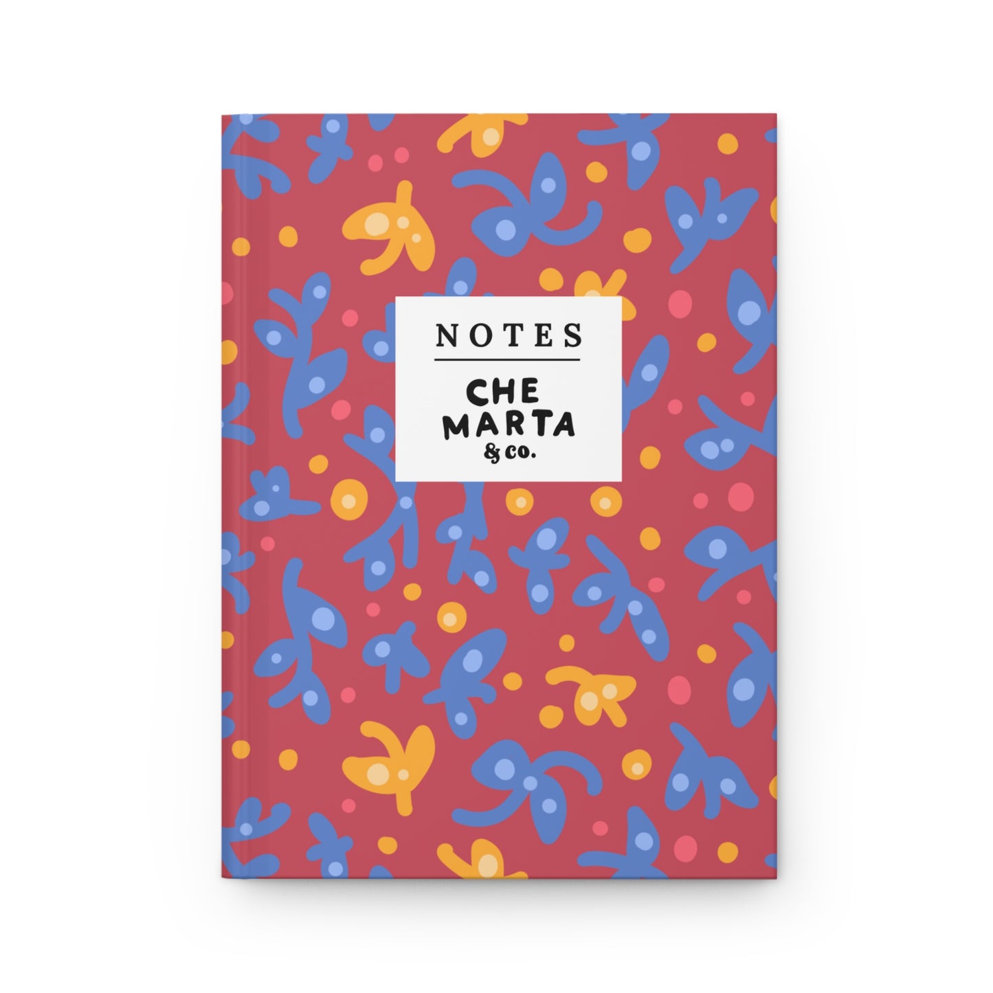 Reddish Hardcover Journal | Che Marta & Co.