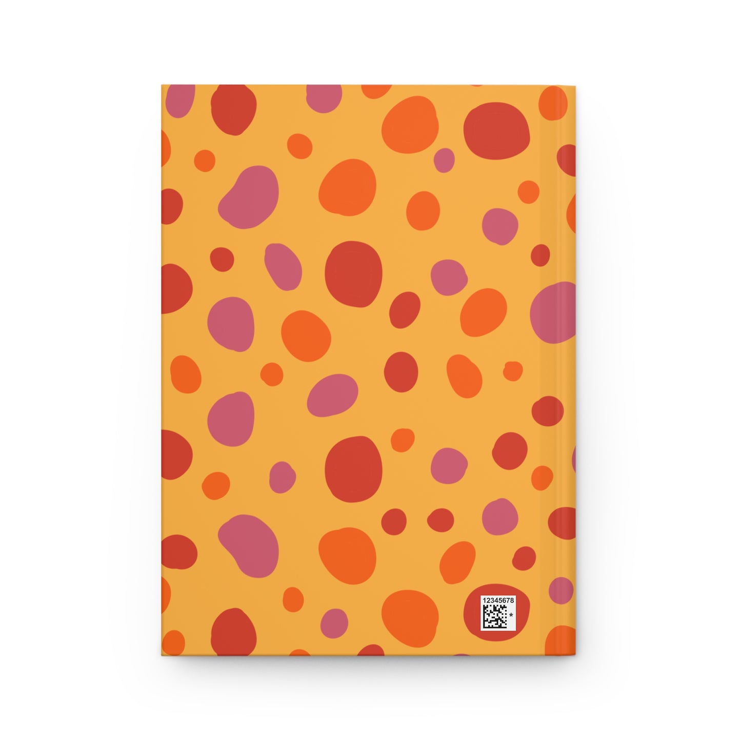Orange Dots Hardcover Journal | Che Marta & Co.