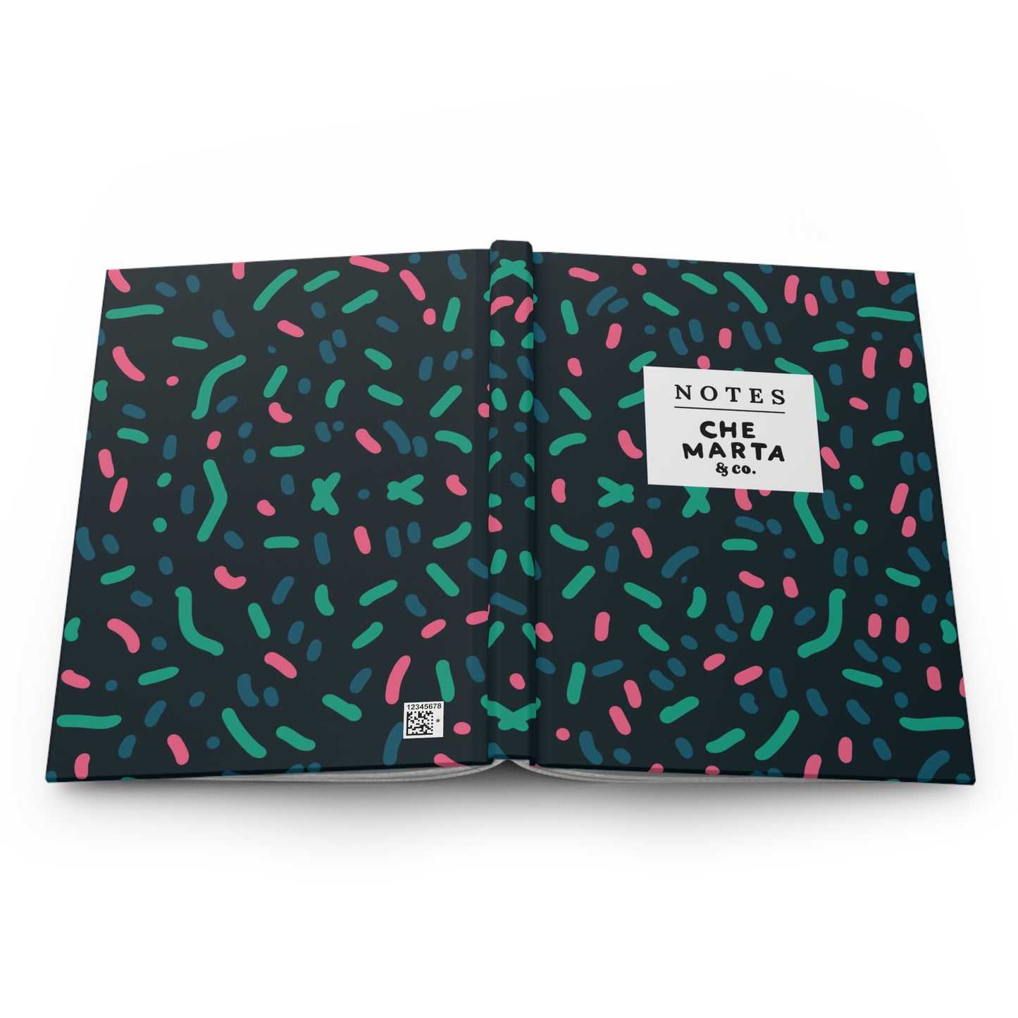 Confetti Pattern Hardcover Journal | Che Marta & Co.