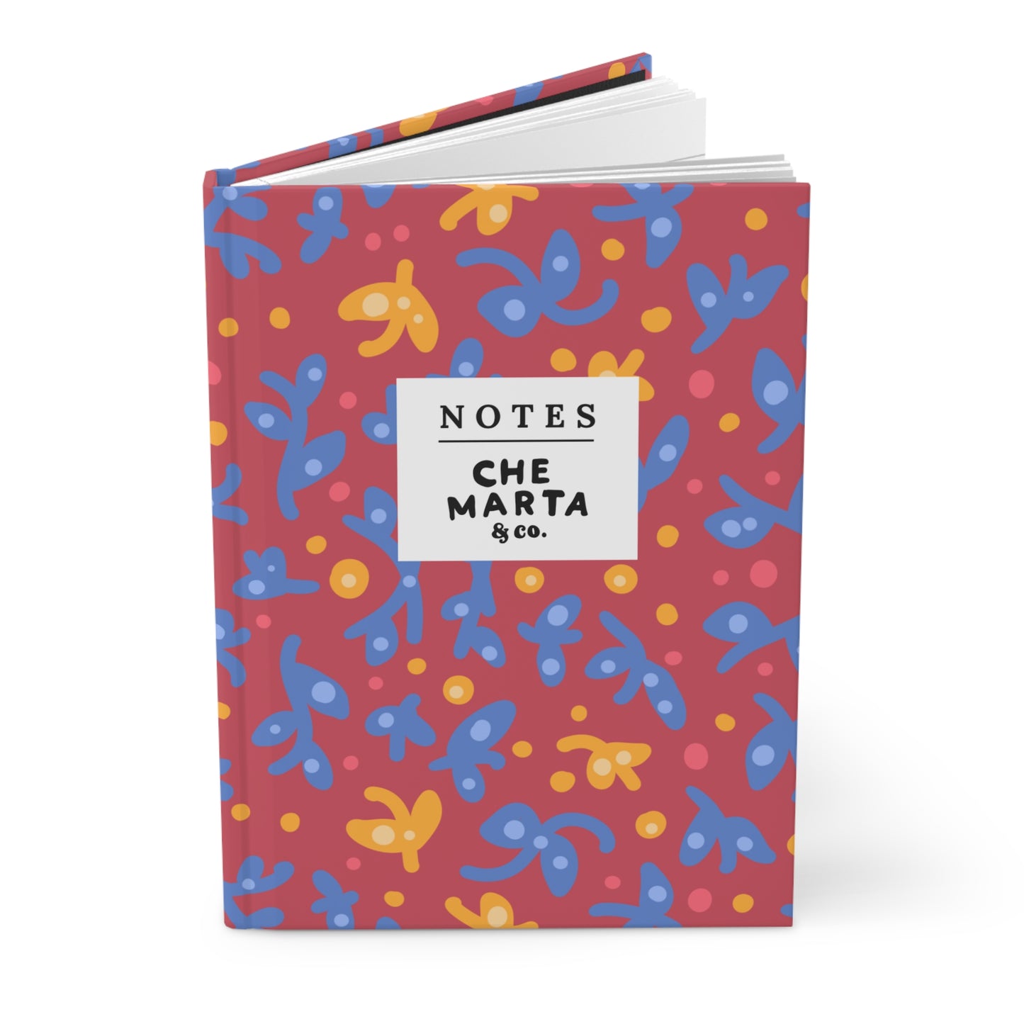 Reddish Hardcover Journal | Che Marta & Co.