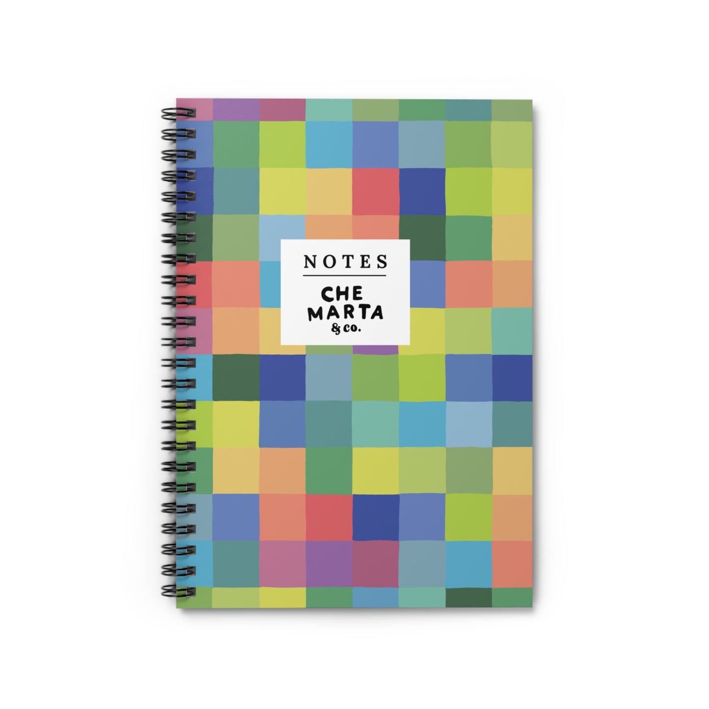 Colorblock Spiral Notebook | Che Marta & Co.