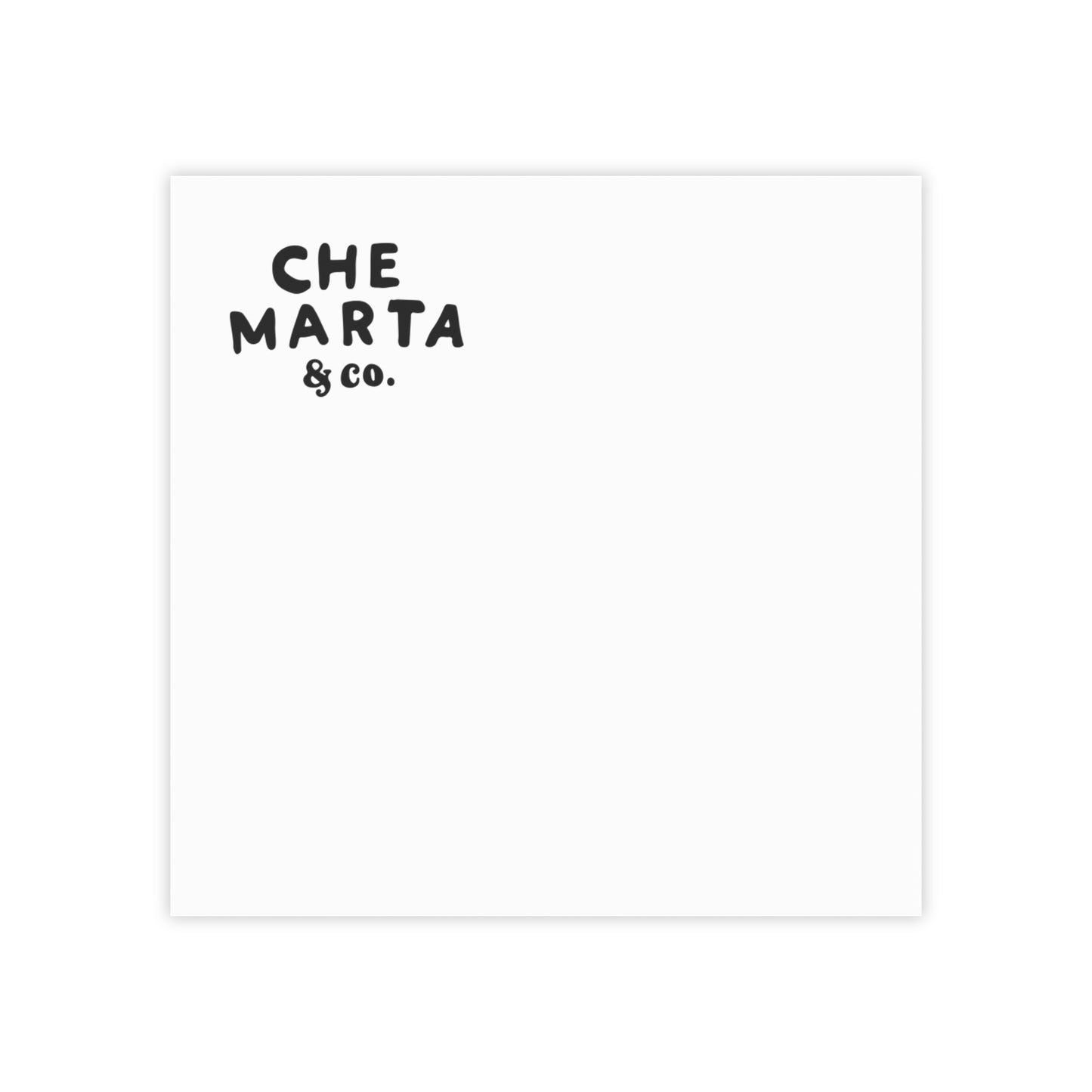 Illustrated Sticky Note Pad — Small Notepad for Everyday Rituals, Desk & Planning